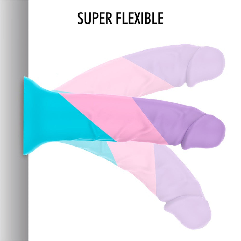 Realistic silicone dildo Asher Pastel