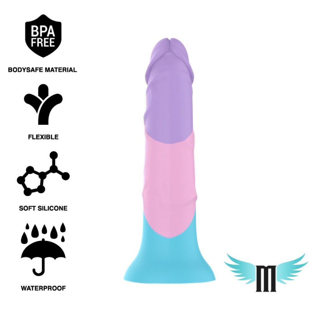 Realistic silicone dildo Asher Pastel