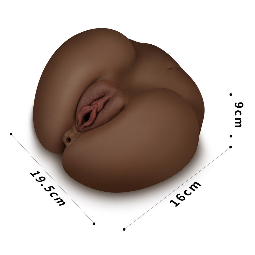 Realistic vagina and anus masturbator Streetgirl's #3 brown