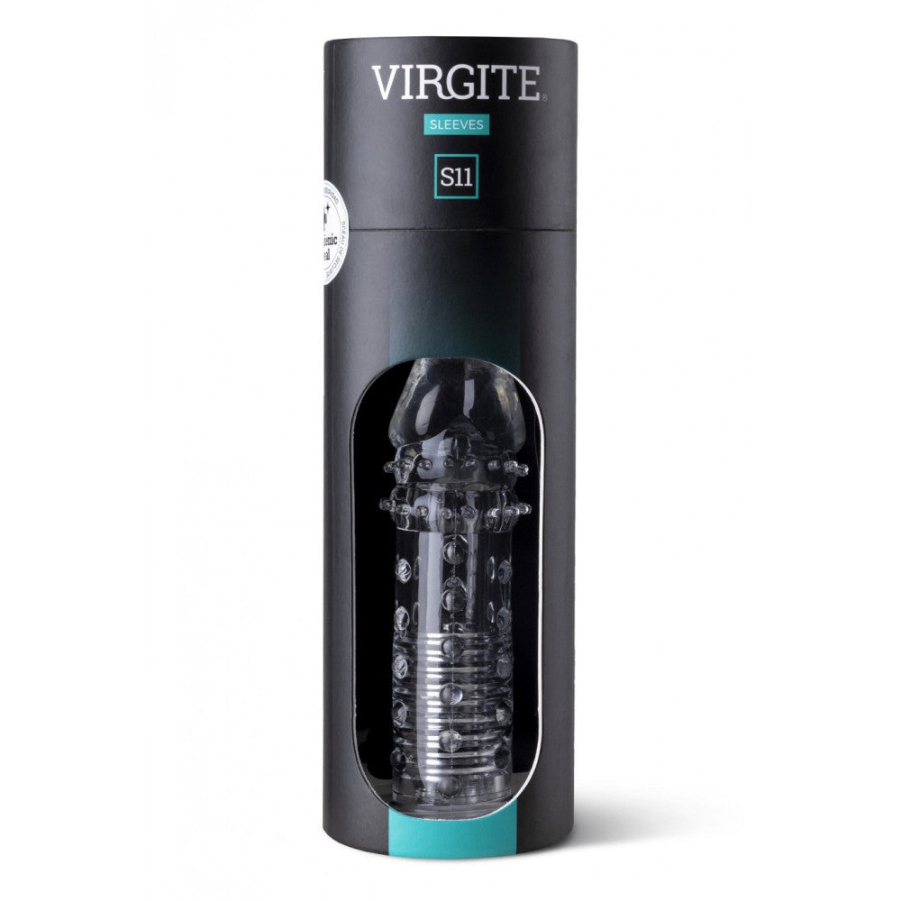 Realistic vibrating penis extender Virgite S11