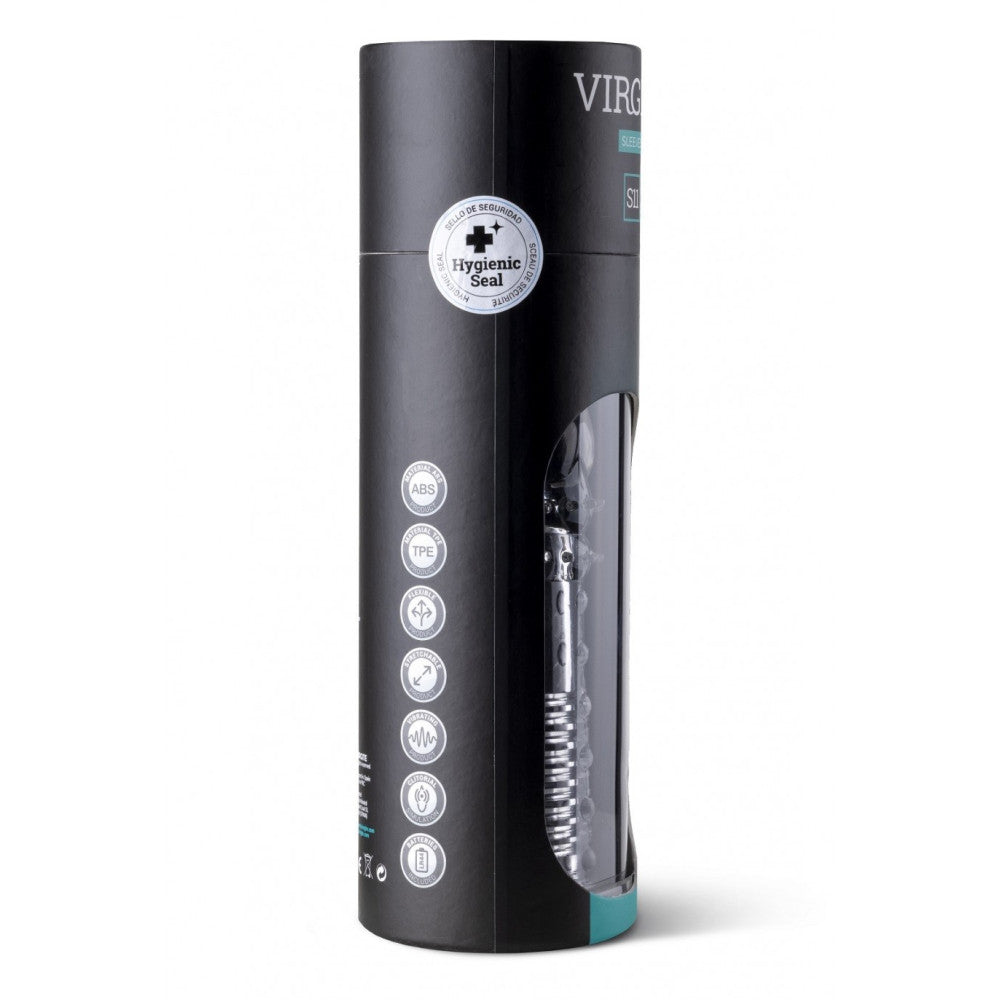 Realistic vibrating penis extender Virgite S11