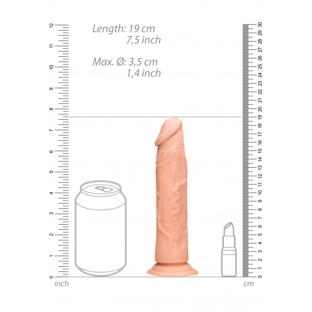 Realrock 7" Realistic Cyber Skin Dildo