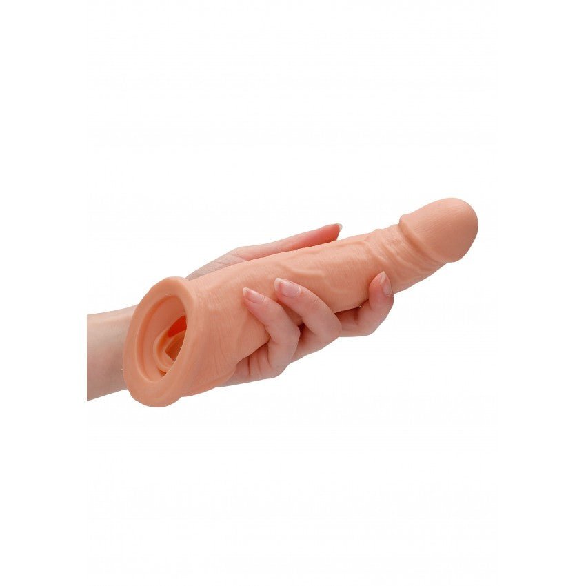 Realrock cyber skin penis extender and thickener