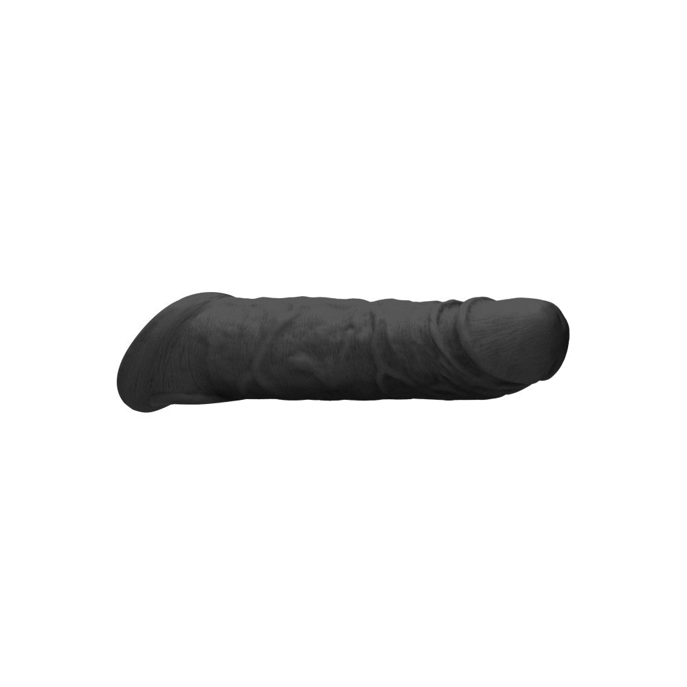 Realrock cyber skin penis extender and thickener black