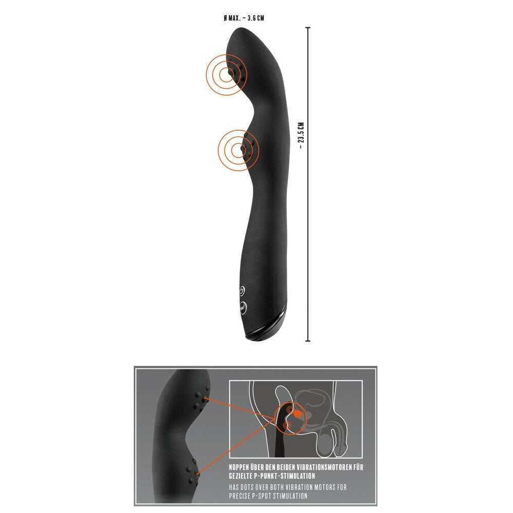 Rebel Men's Gear Dual Motor Prostate Vibrator