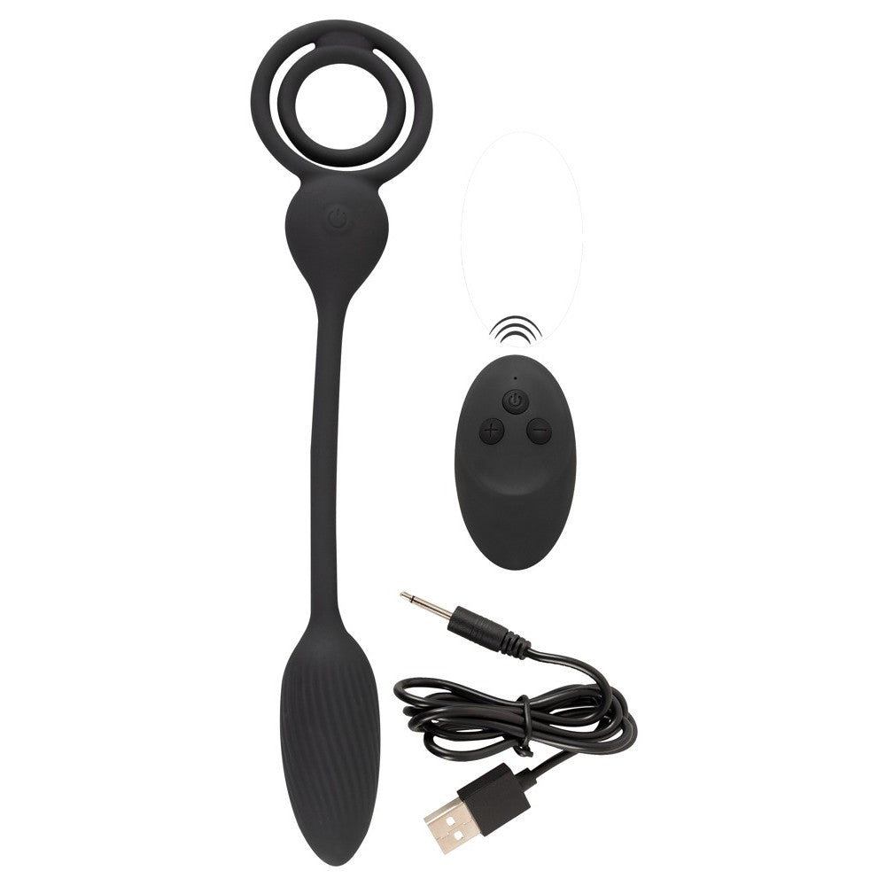 Rebel RC Butt Plug Silicone Butt Plug with Remote Control & Cock Ring