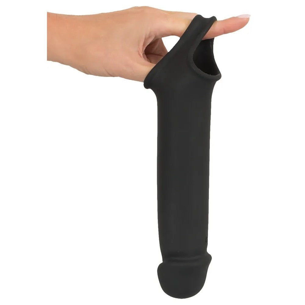 Rebel Remote Control Rechargeable Vibrating Silicone Penis Extender