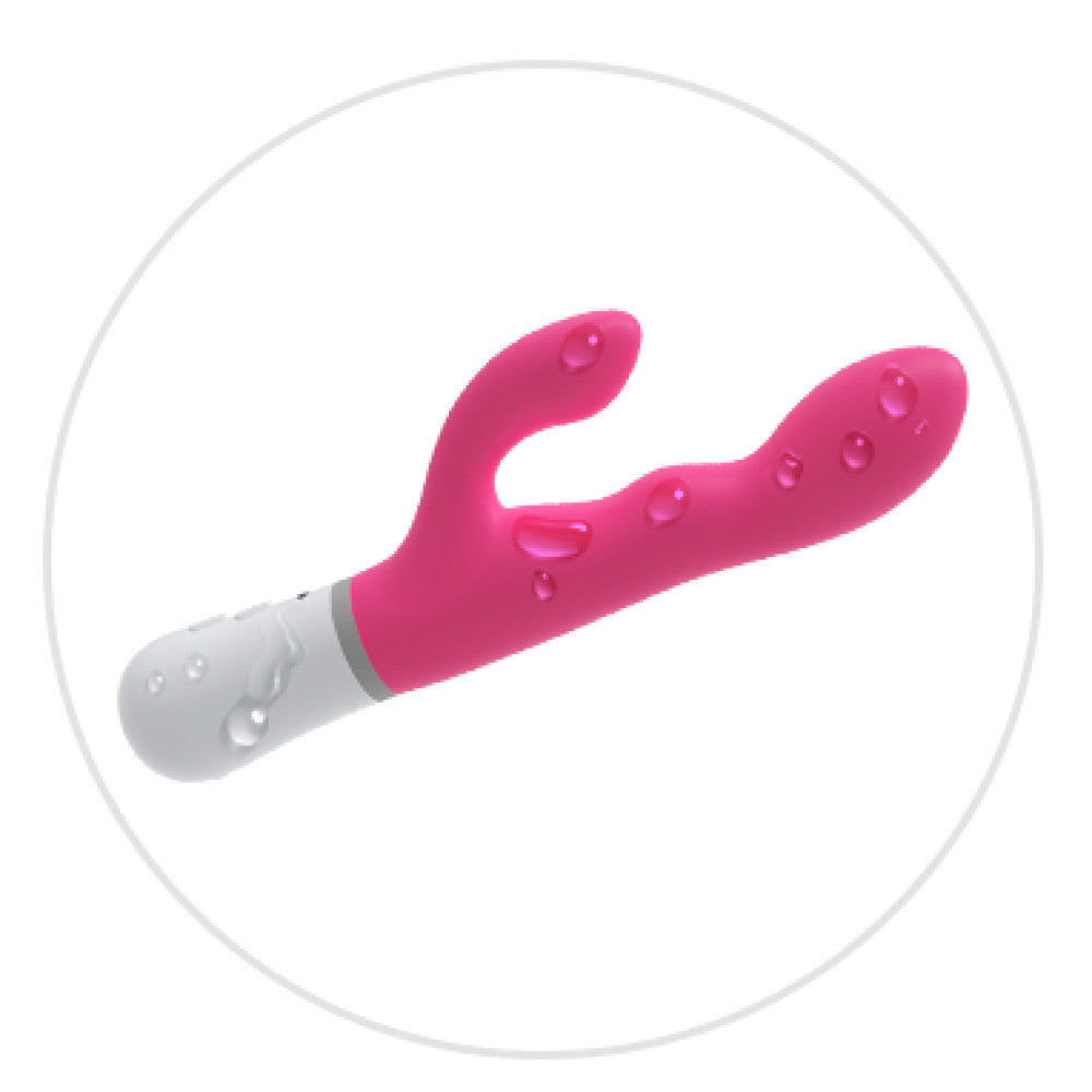 Rechargeable Bluetooth vibrator with Lovense Nora app