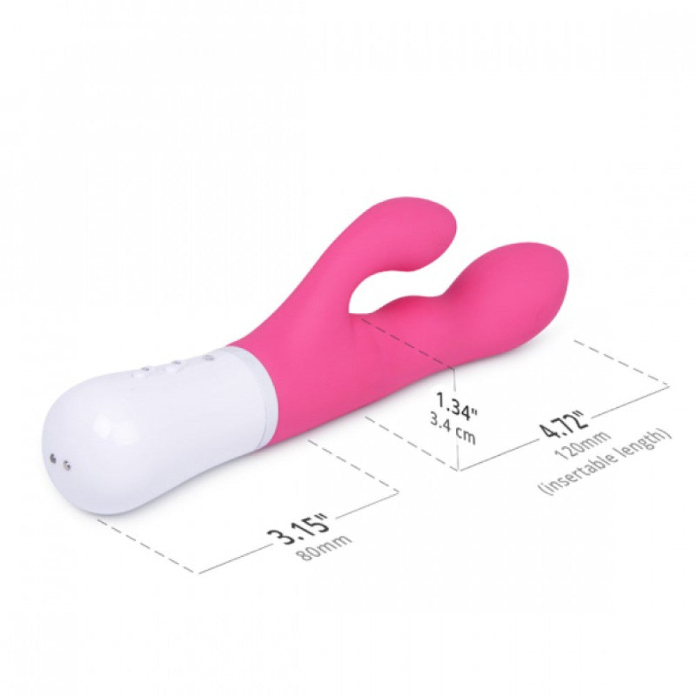 Rechargeable Bluetooth vibrator with Lovense Nora app