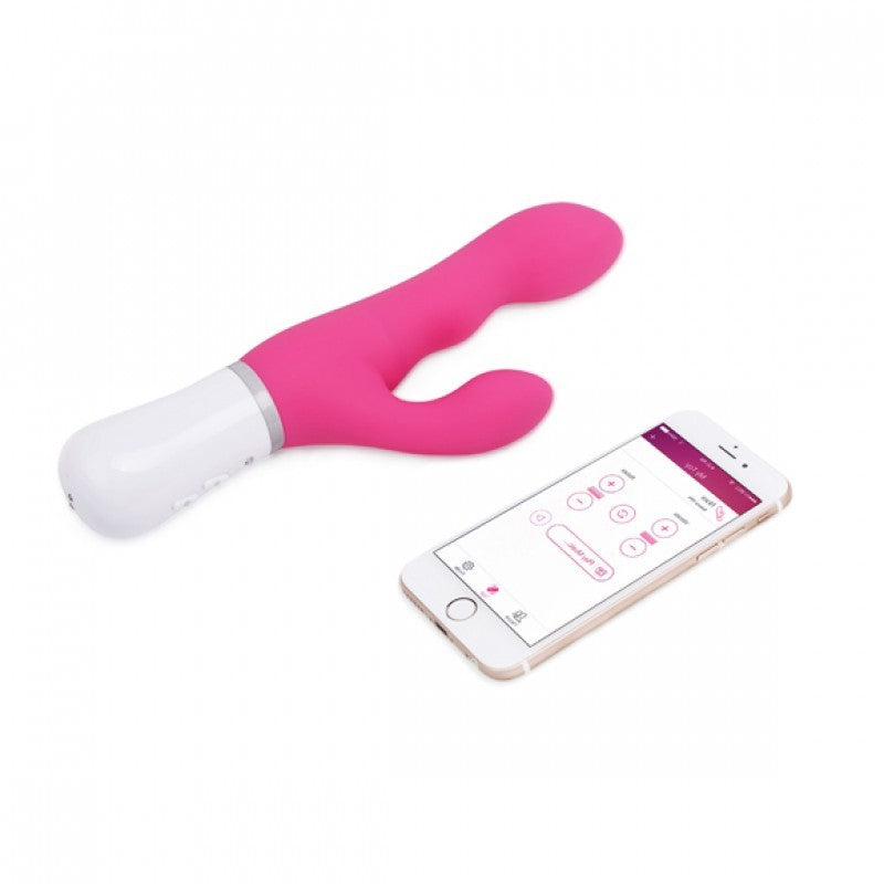 Rechargeable Bluetooth vibrator with Lovense Nora app