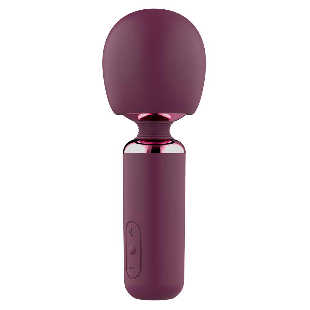 Bold Travel Rechargeable Wand Massager Purple