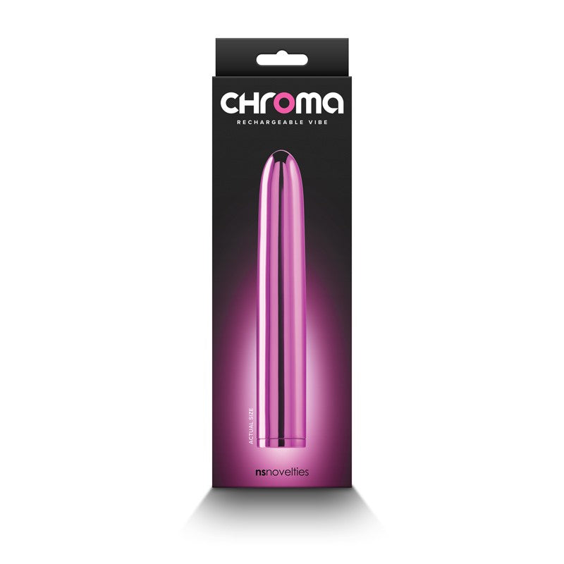 Rechargeable Classic Chroma Pink Vibrator