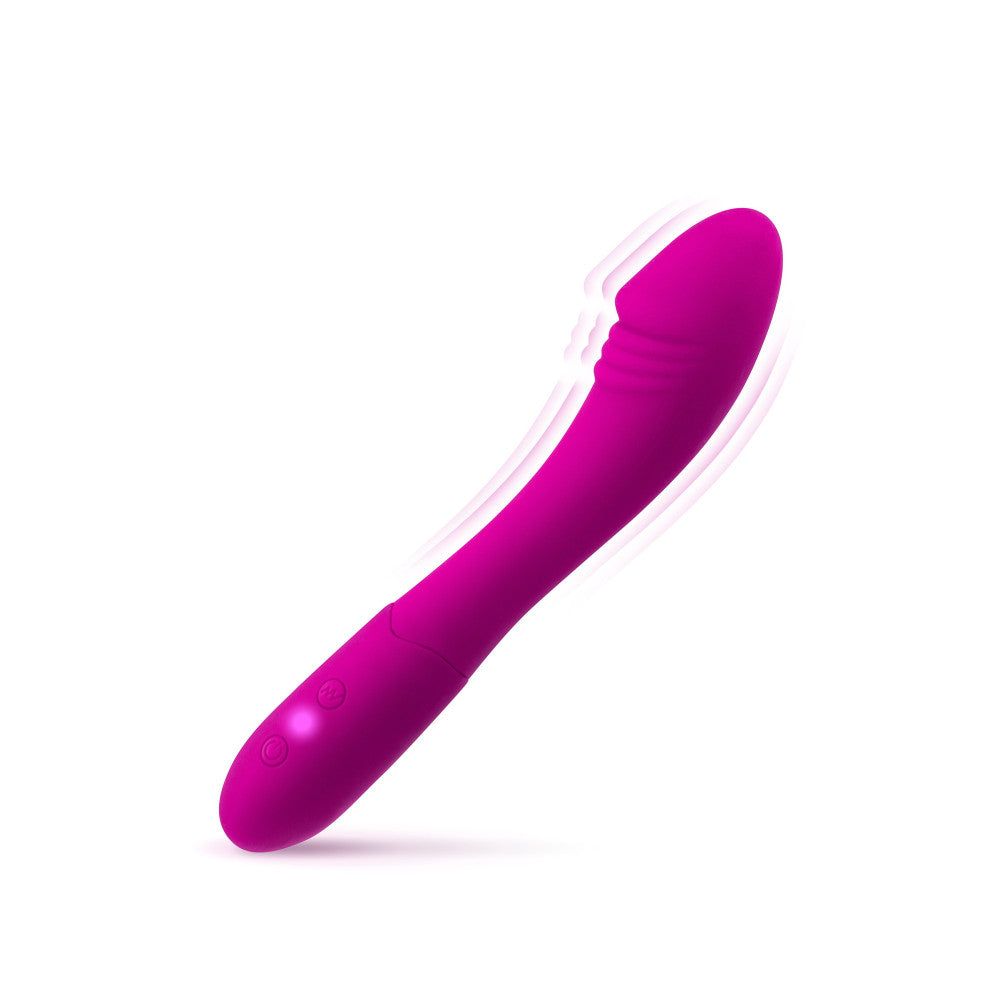 Rechargeable G-spot silicone vibrator Bianca