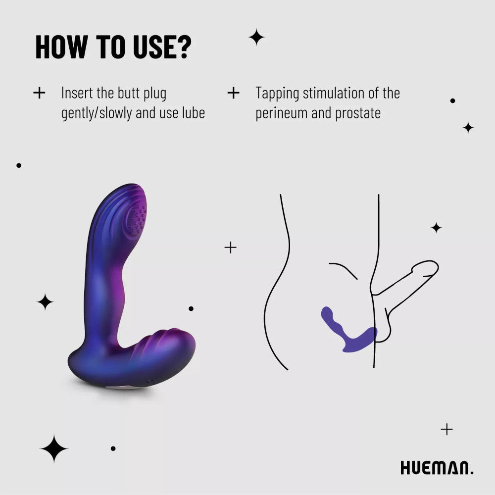 Rechargeable Galaxy silicone prostate massager