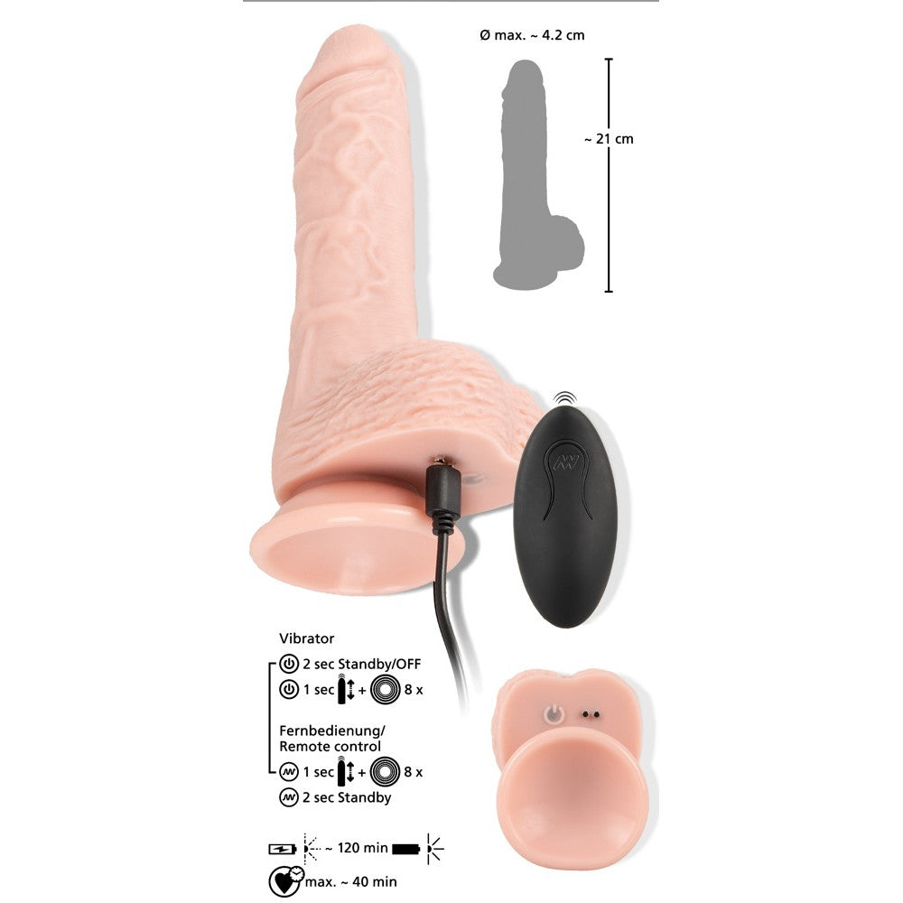Rechargeable Realistic Silicone Dildo You2Toys