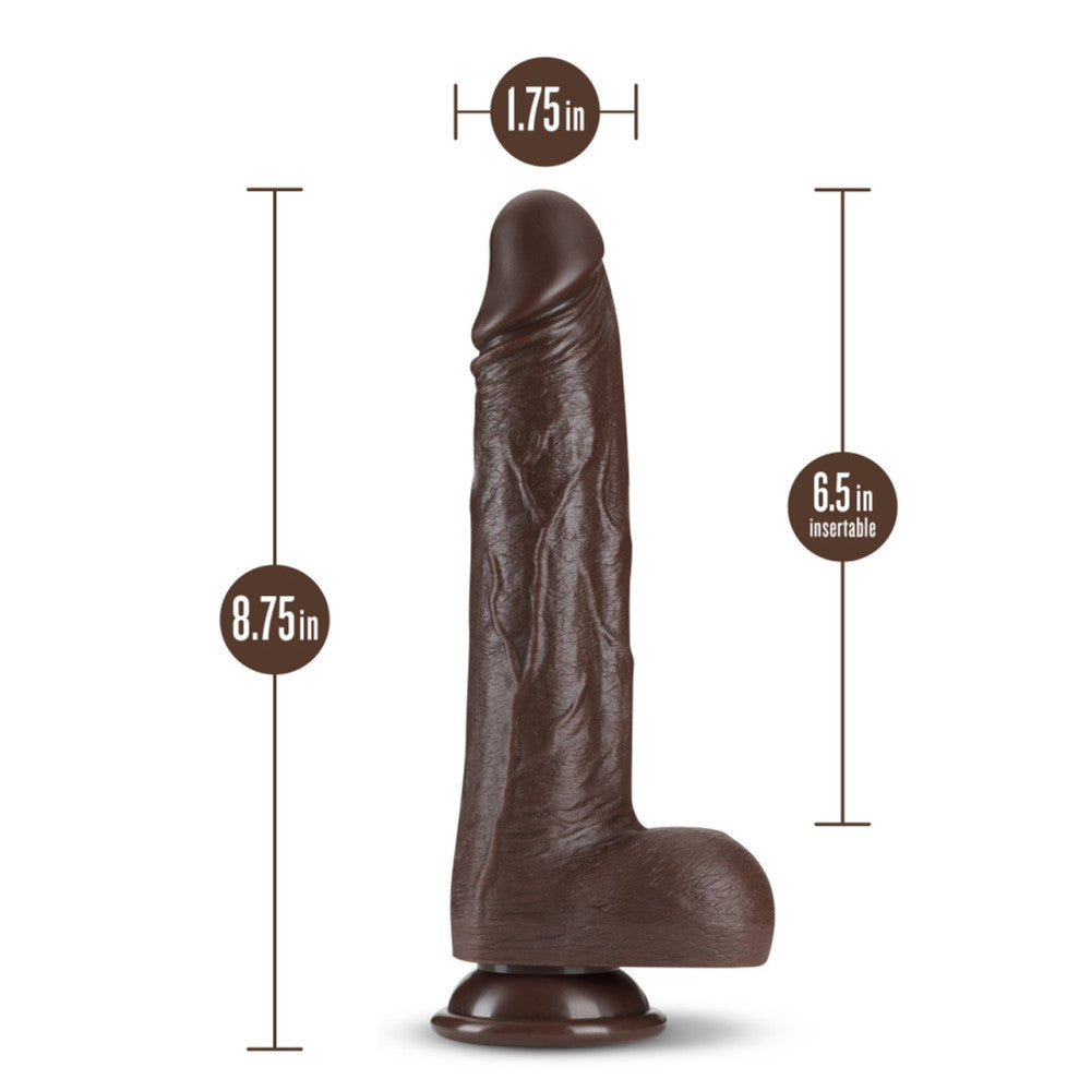 Rechargeable Realistic Thrusting Silicone Dildo with Remote Dr. Murphy brown