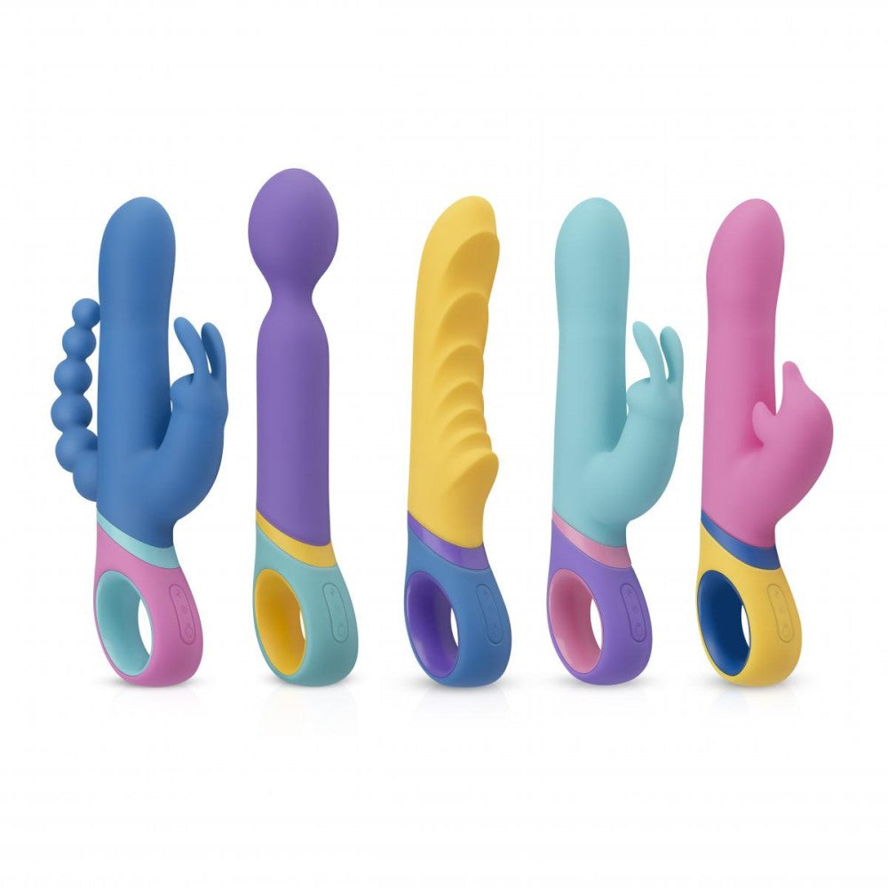 Rechargeable Rotating G-spot Rabbit Silicone Vibrator Copy Dolphin