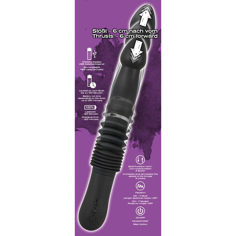 Rechargeable Silicone Anal Stimulator Push It!