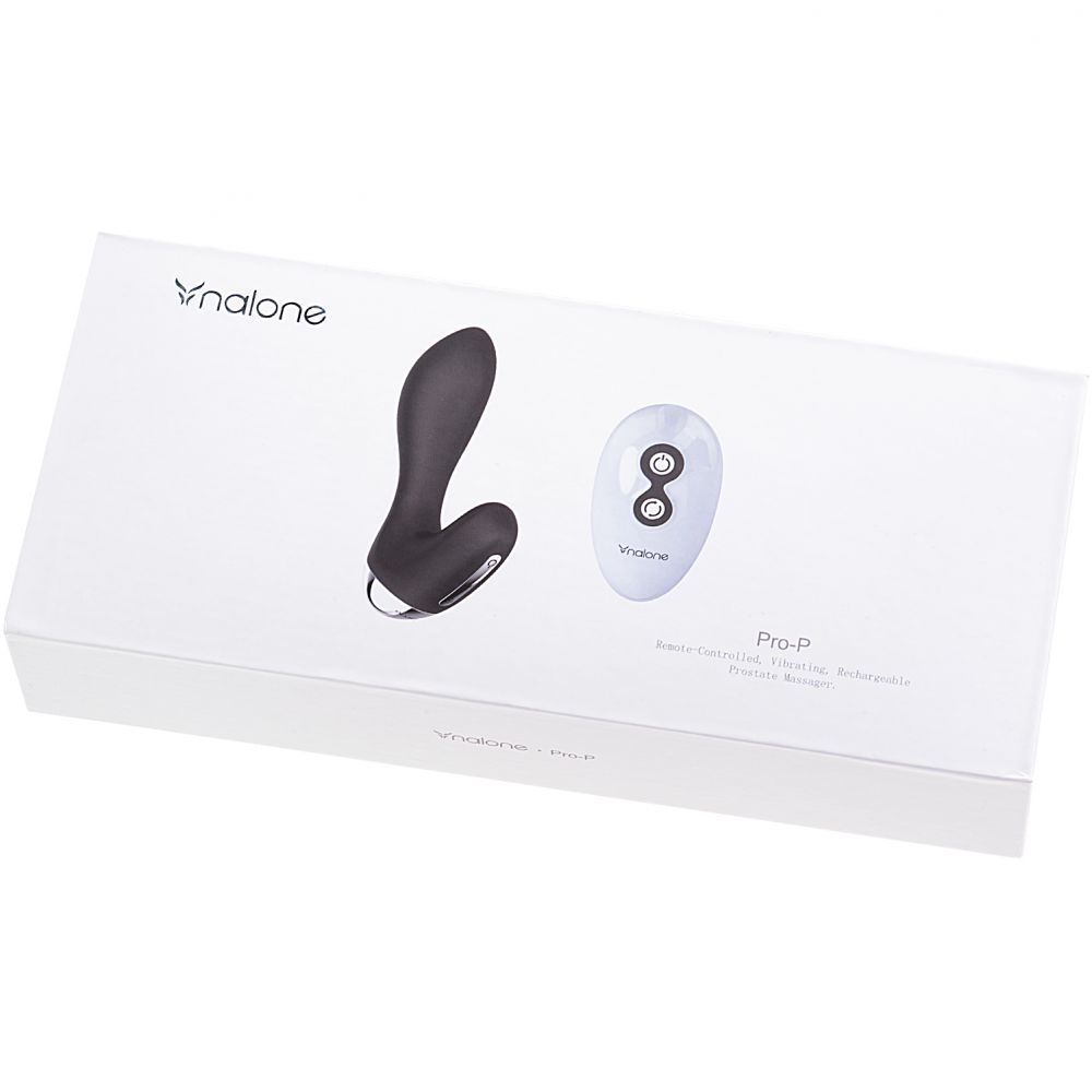 Rechargeable Silicone Prostate Massager with 2 Motors and Pro-P Remote