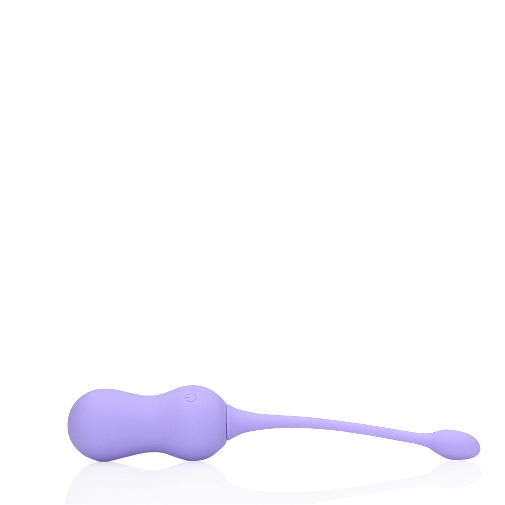 Rechargeable Silicone Vibro Egg with Remote Loveline Purple