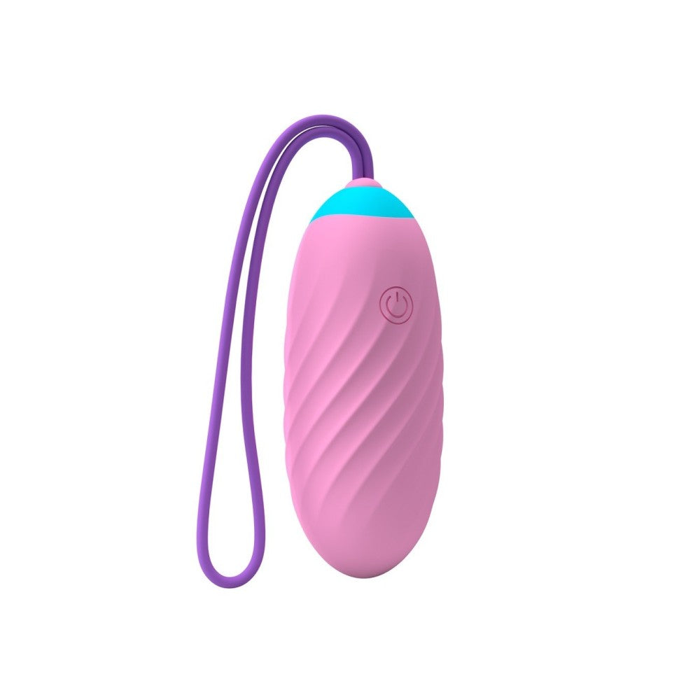 Rechargeable Silicone Vibro Egg with Remote Party Egy Pink