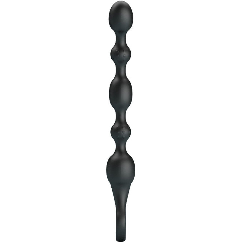 Rechargeable Vibrating Anal Silicone Van Rosary