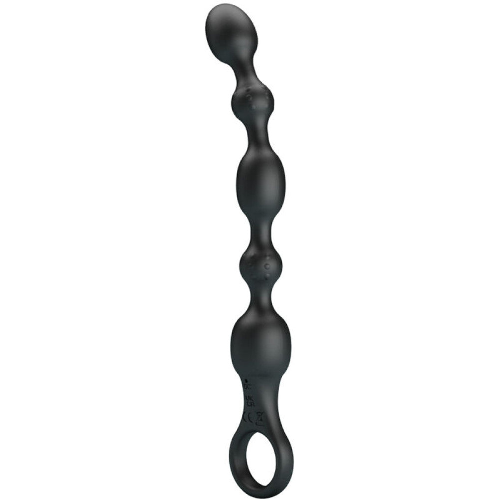 Rechargeable Vibrating Anal Silicone Van Rosary