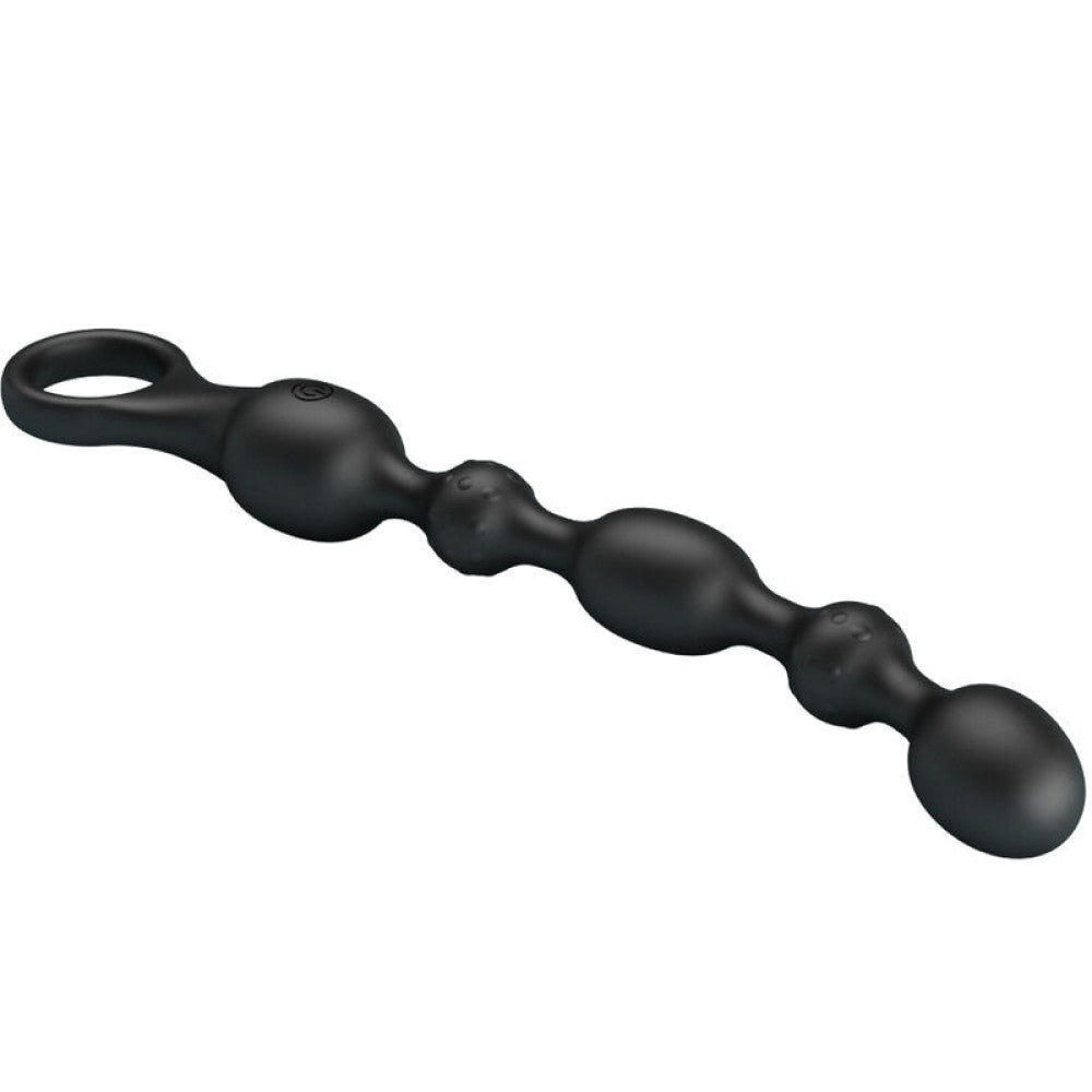 Rechargeable Vibrating Anal Silicone Van Rosary