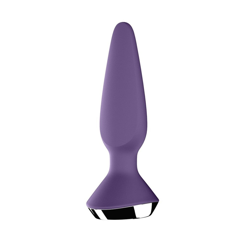 Rechargeable Vibrating Anal Stimulator with App Satisfyer Plug-ilicious 1 Purple