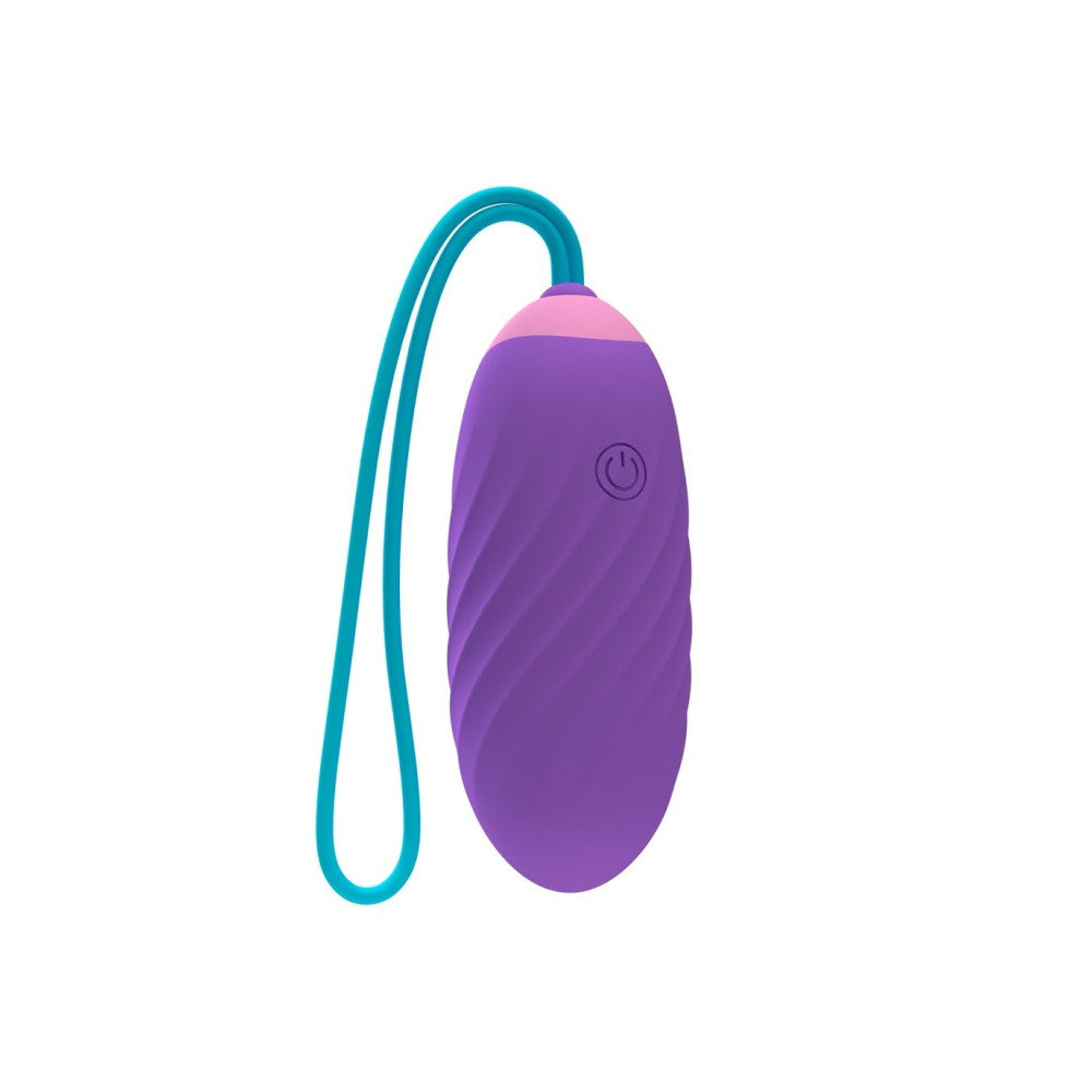 Rechargeable Vibro Egg with Remote Party Egy Purple