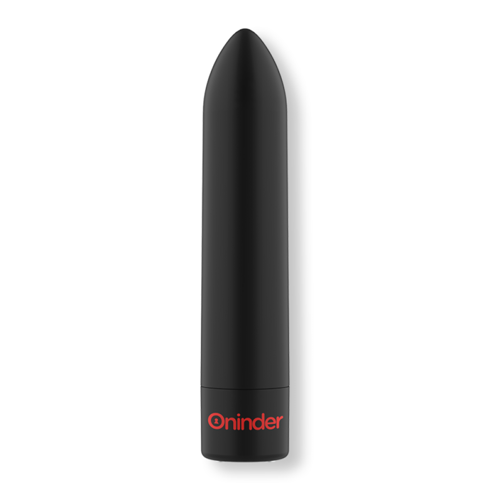 Rechargeable powerful bullet vibrator with mobile app Oninder Berlin black