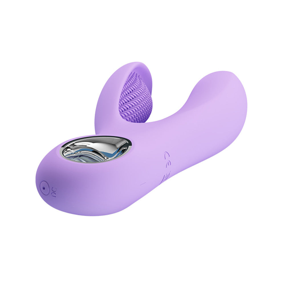 Rechargeable rabbit vibrator made of silicone Canrol