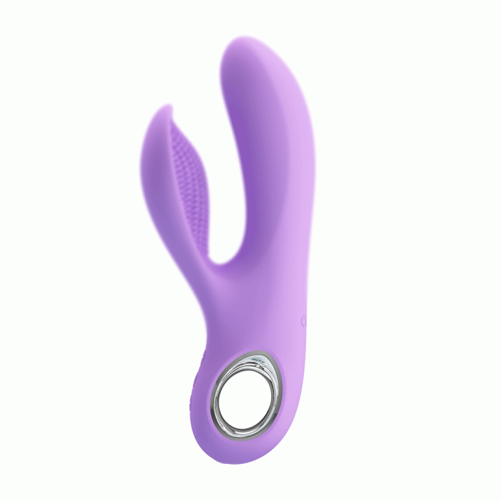 Rechargeable rabbit vibrator made of silicone Canrol