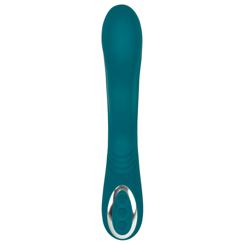 Rechargeable rotating G-spot vibrator made of silicone Sweet Smile