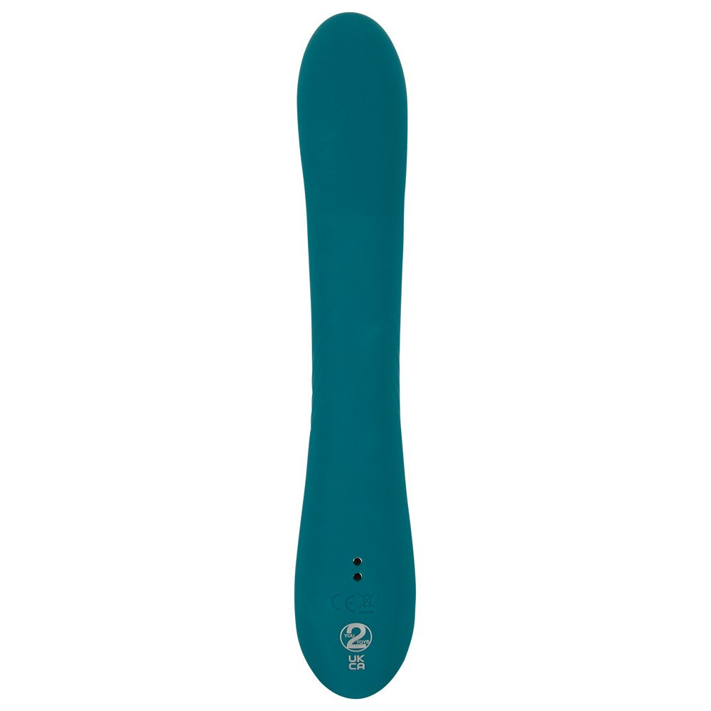 Rechargeable rotating G-spot vibrator made of silicone Sweet Smile