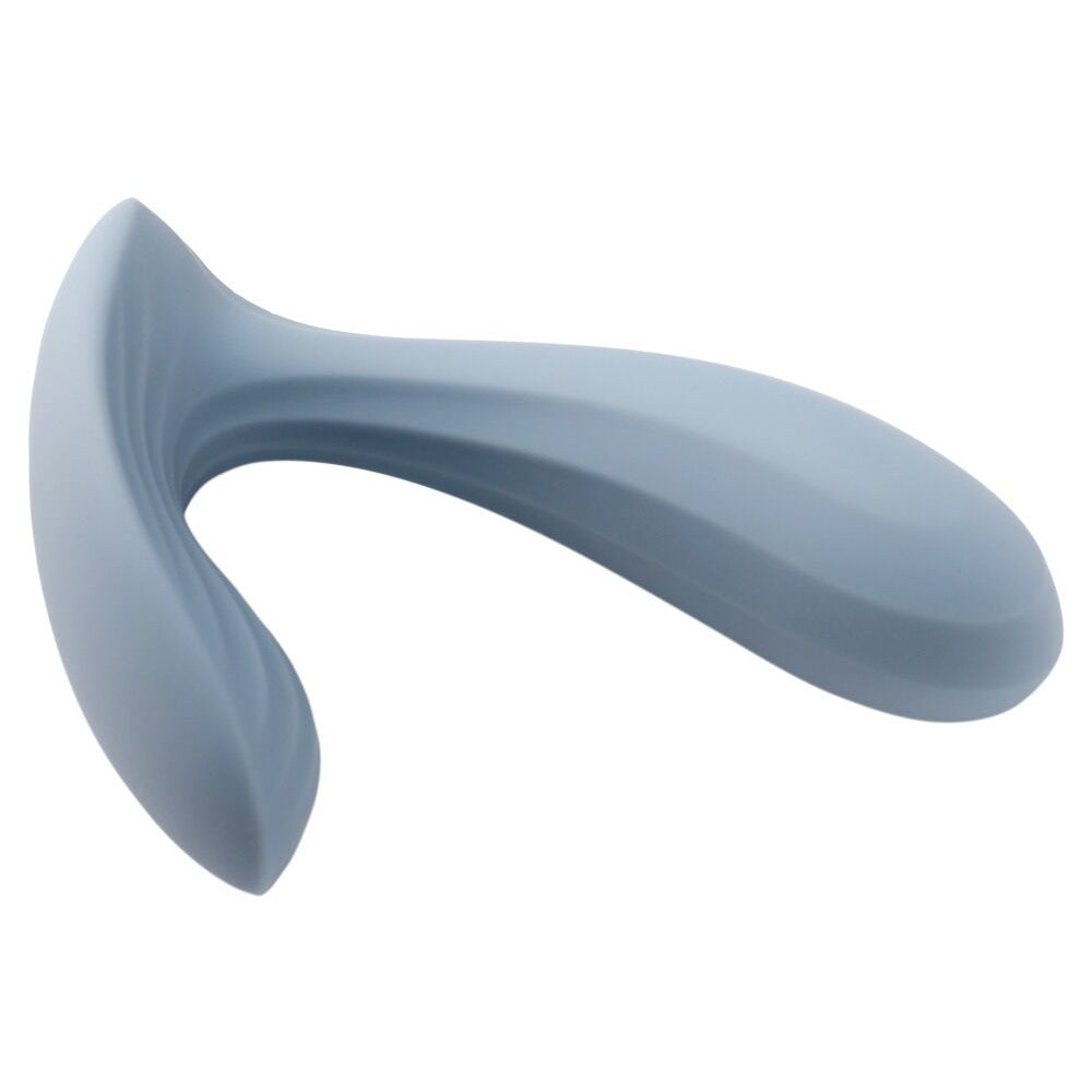 Rechargeable silicone wearable vibrator controlled with the Svakom Erica App