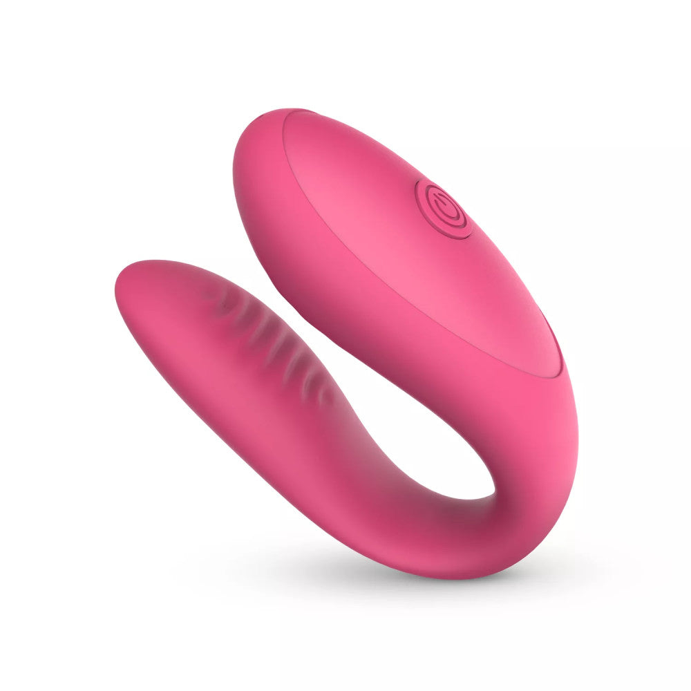Rechargeable vibrator for couples with Orion mobile app