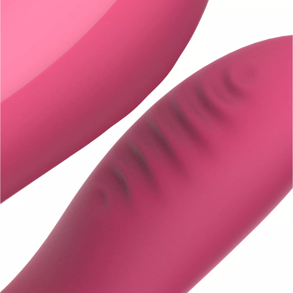 Rechargeable vibrator for couples with Orion mobile app