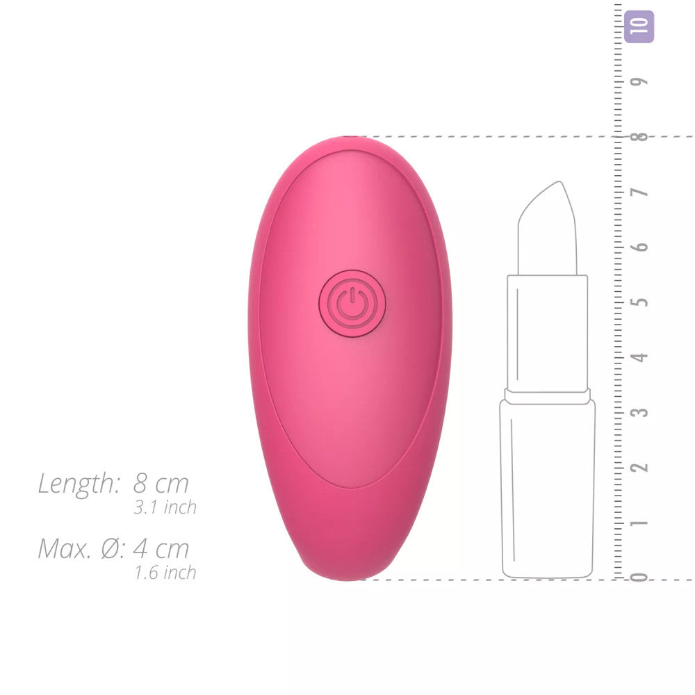 Rechargeable vibrator for couples with Orion mobile app