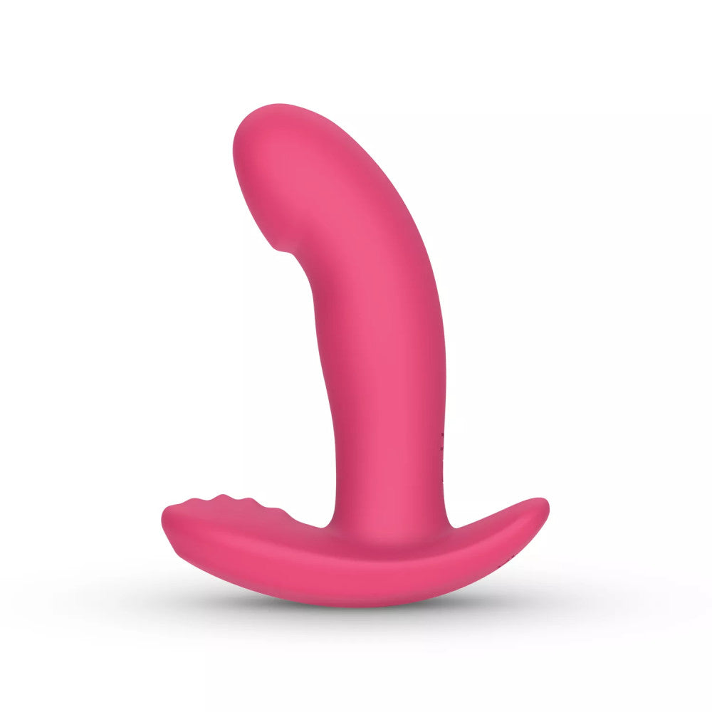 Rechargeable wearable vibrator controlled with Ivy mobile app