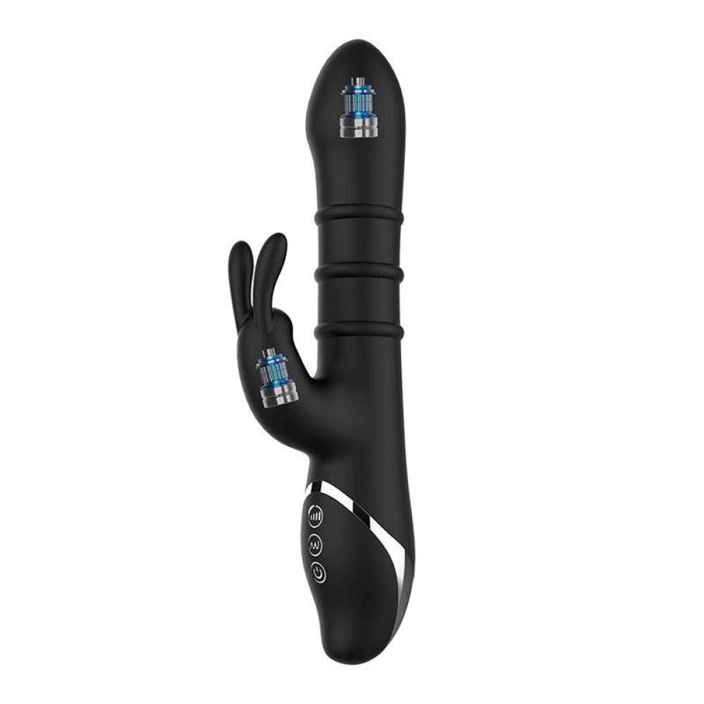 Reipo Rechargeable Rabbit Vibrator with Moving Rings