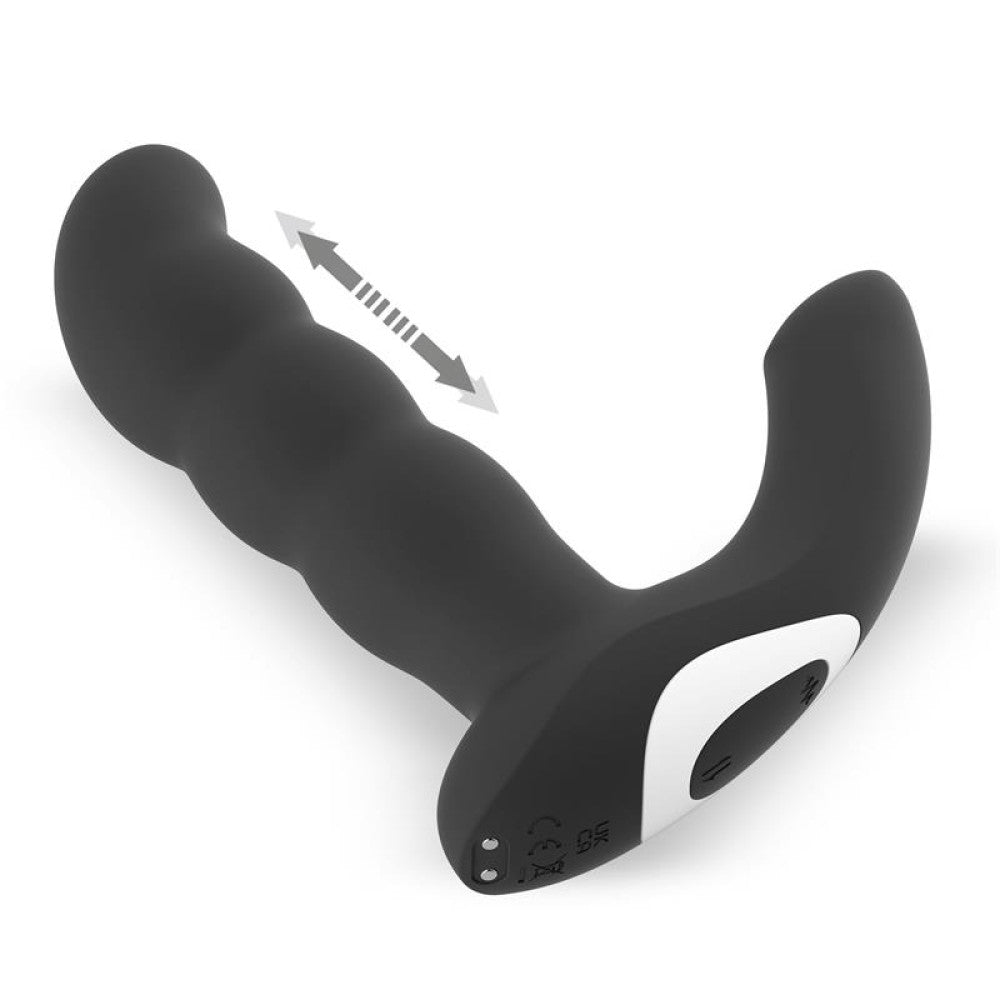 Remote Control Rechargeable Prostate Stimulator with Thrusts