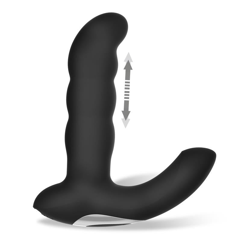 Remote Control Rechargeable Prostate Stimulator with Thrusts