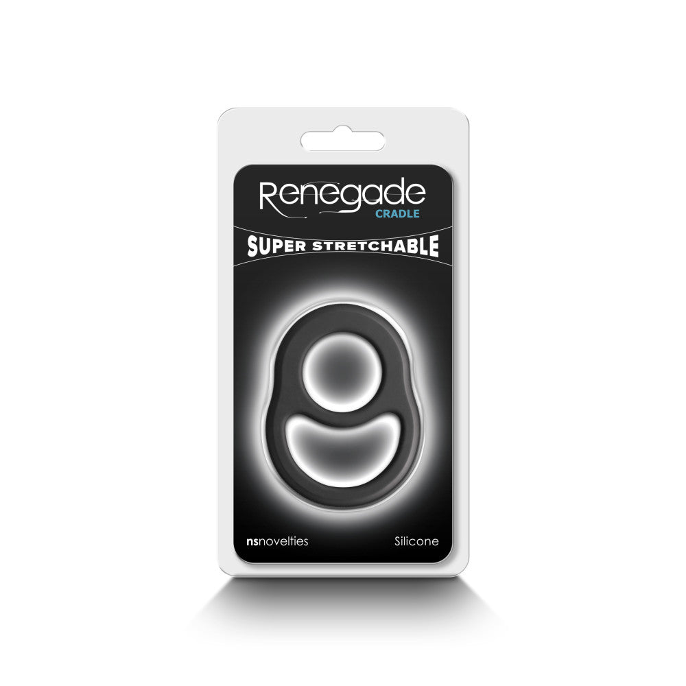 Renegade Cradle Double Silicone Cock Ring