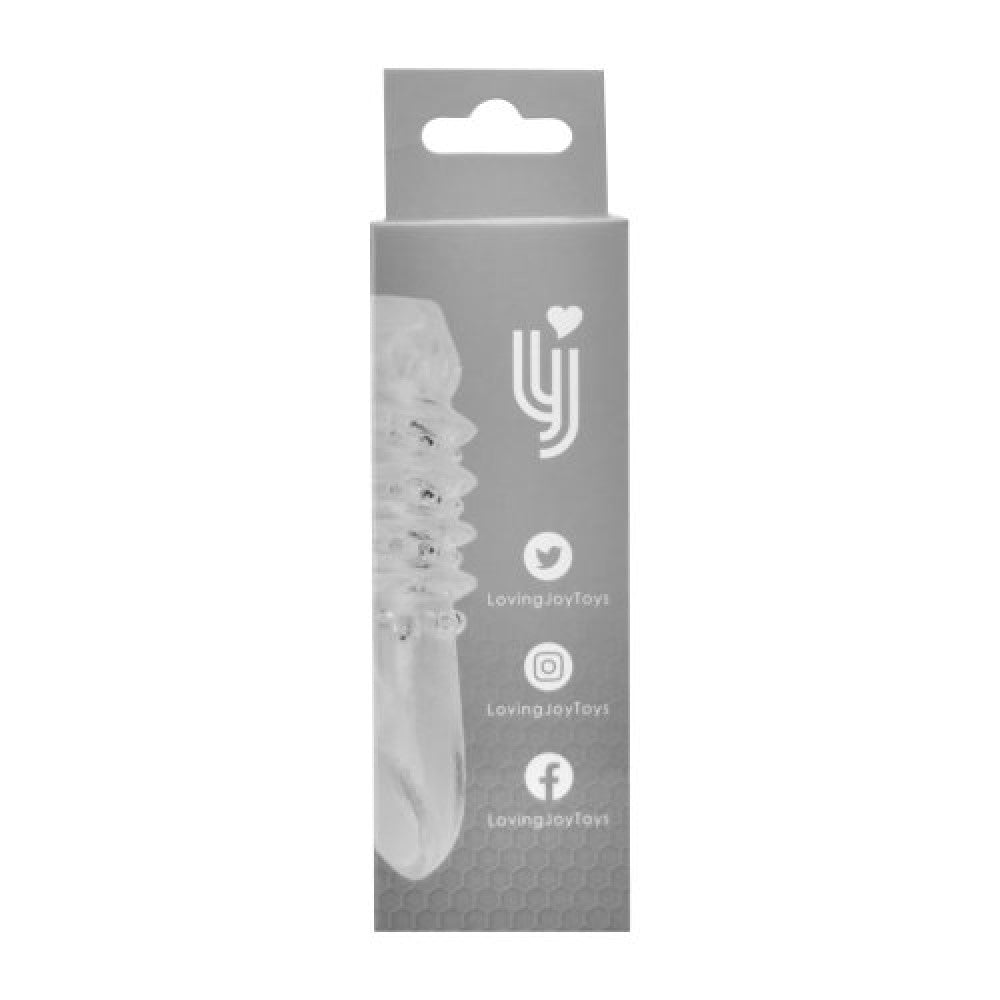Rev Textured Penis Sleeve with Front Opening