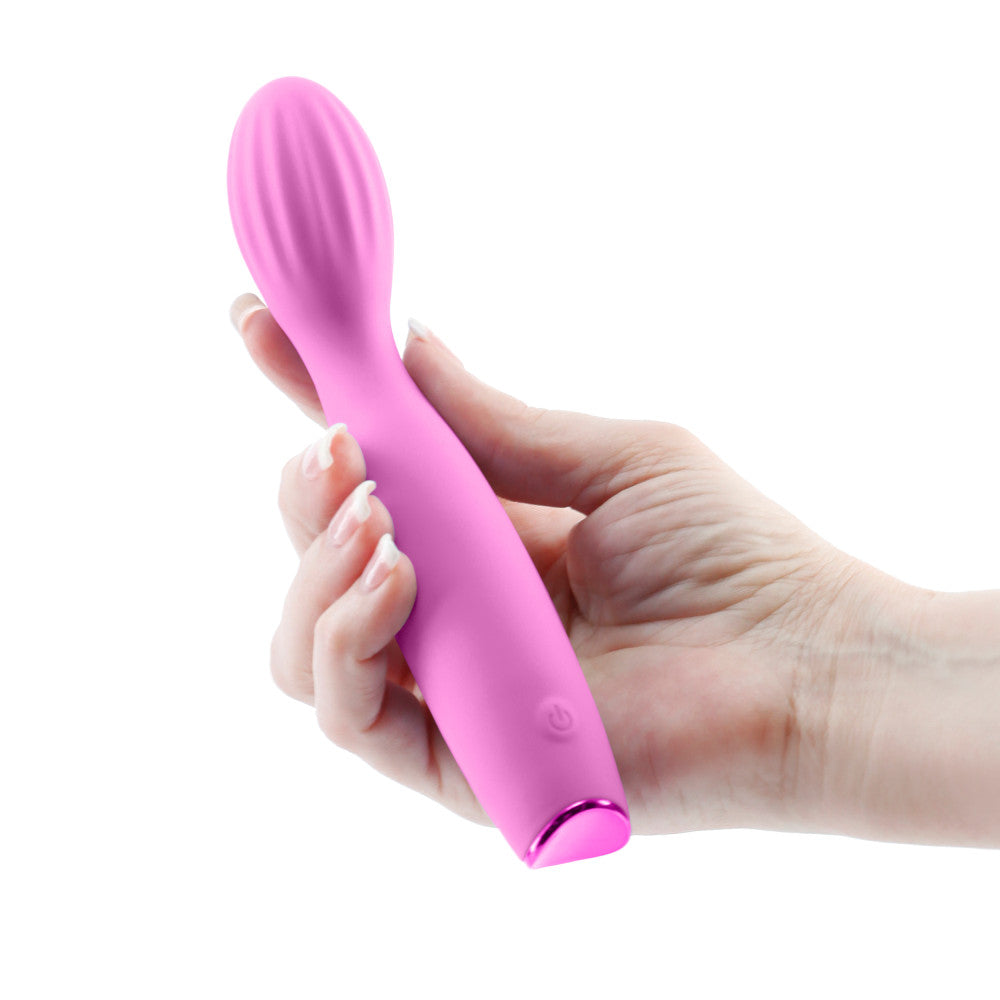 Revel Pixie Pink Silicone G-Spot Rechargeable Vibrator