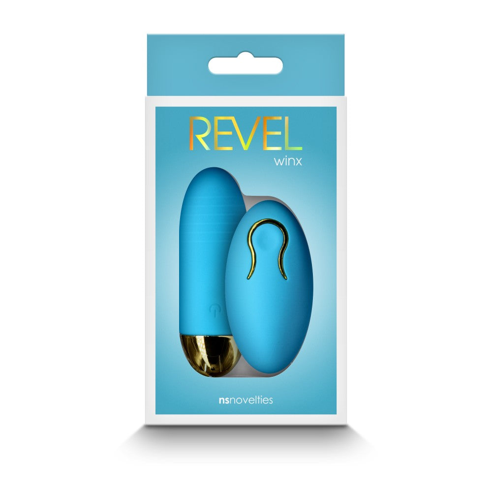 Revel Winx Silicone Rechargeable Vibro Egg with Remote