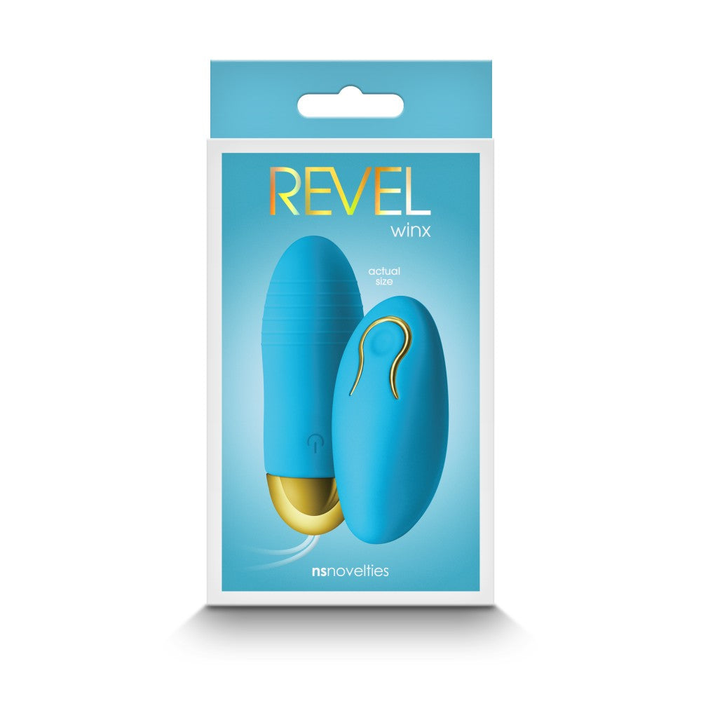 Revel Winx Silicone Rechargeable Vibro Egg with Remote
