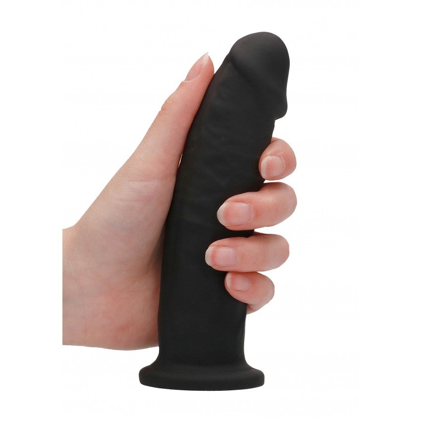 Revolutionary double layer silicone dildo SilexD 6" Model 2 black