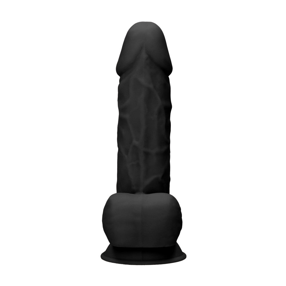 Revolutionary double layer silicone dildo SilexD 8.5" Model 4 black